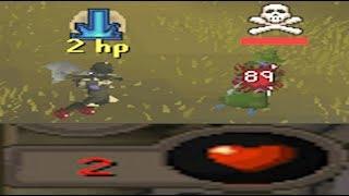 LOW HP Dharoking the WILDERNESS! (Huge Hits)