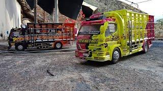  Miniatur Truk Canter Oleng Full Modifikasi