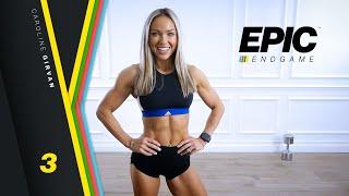 ONLY THE GLUTES Workout with Dumbbells | EPIC Endgame Day 3