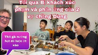 Thịt gà nướng ớt xào/chuyện bị Khách xúc phạm khinh bỉ ở nhà hàng tối qua và phản ứng của 2 vợ ck