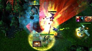 DOTA SAND KING + INVOKER PRO COMBO!! (KILLING EVERYONE!!)