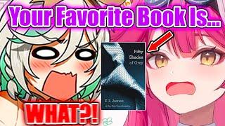 Ceci Is Shocked When Raora Tries to Guess Her Favorite Book【Hololive En】