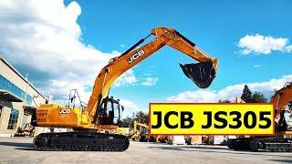 JCB JS305 — обзор 30-тонного экскаватора