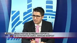 STIRE 05  BRIAN CRISTIAN ÎȘI PREZINTĂ RAPORTUL DE ACTIVITATE ÎN CADRUL EMISIUNII MANIFEST