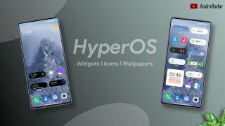 Get HyperOS Widgets, Icons & Wallpapers on MiUI | HyperOS 1.0 | AndroRadar