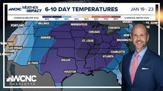 FORECAST: Cooler air expected mid-week, freezing temperatures overnight