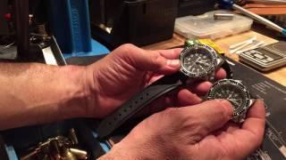 Comparison of Marathon JDD & GSAR Automatic Diver Watches