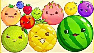 Watermelon Game 3D - ASMR Gameplay (Fruits Evolution, Level Up My Suika Jelly Balls 2048 Game)