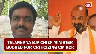 Telangana BJP Chief Bandi Sanjay Kumar Booked For Criticizing CM KCR