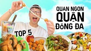 Top 5 quán ngon QUẬN ĐỐNG ĐA mà Ninh Tito mê // QUÁN NGON QUẬN MÌNH series