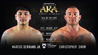 AKA 41 Bout 4 Christopher Snow vs Marcos Serrano JR