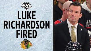 Blackhawks fire Luke Richardson, name Anders Sorensen interim head coach