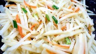 어렵지 않습니다!햇감자볶음부서지지 않고 쉽게 만드는 방법 | 속편한 감자볶음 레시피