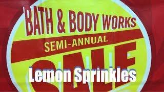 Bath and Body Works SAS Semi Annual Sale Small HAUL