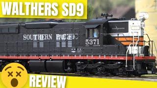 Review: Walthers Proto HO EMD SD9 with ESU LOKSound DC/DCC Dual decoder!  SP Light package!