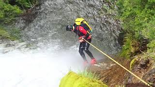 Canyoning Bariloche in Patagonia Argentina with ABC-Canyon