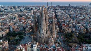 Sagrada Familia Barcelona Cataluña España 4K 2023