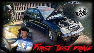 Mercedes "C180" Turbo Sleeper FIRST TEST DRIVERicerBenz V3 M104 TURBO