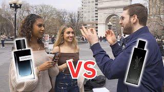 YSL Y Eau De Parfum Vs YSL MYSLF (Fragrance Battle Womens Reactions)