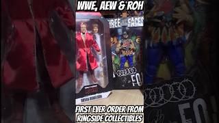 First ever ringside collectibles haul featuring WWE figures, a AEW figure & a ROH figure