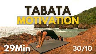 Tabata full body workout 29 min / Tabata hiit Interval training motivation