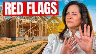 The Top RED FLAGS To Look For When Buying A NEW HOME