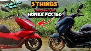 HONDA PCX 160 2024 MODEL|5 THINGS I LIKE ABOUT THE HONDA PCX 160|LIKE AND DISLIKES|SHEEPVLOGS