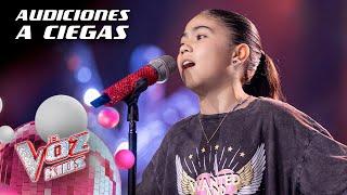 Gabriela Álvarez, una apasionada del rock - Audiciones a ciegas | La Voz Kids Colombia 2024