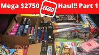 Freakin' Huge Mega Retired Lego Haul Part1