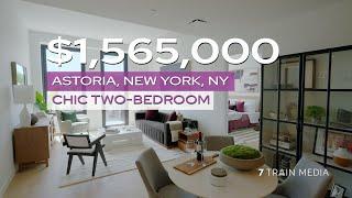 $1,565,000 | Chic Two-Bedroom Tour in Astoria, NYC