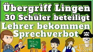 Übergriff Lingen 30 Schüler beteiligt - Lehrer bekommen Sprechverbot von Polizei [ Meinungspirat ]