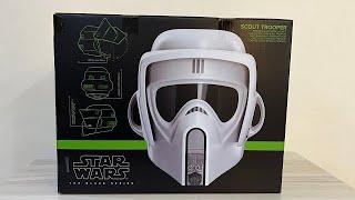 Hasbro Star Wars: The Black Series Scout Trooper 1:1 Scale Wearable Electronic Helmet