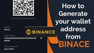 HOW TO FIND YOUR WALLET ADDRESS ON BINACE - CRYPTOCURRENCY