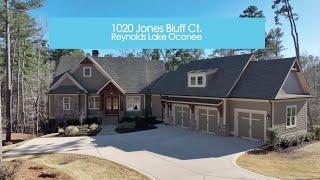 NEW LISTING 1020 Jones Bluff Court: The Epitome of Luxury Living in Reynolds Lake Oconee