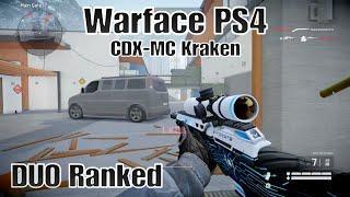 Warface PS4 - CDX-MC Kraken DUO RANKED Gameplay