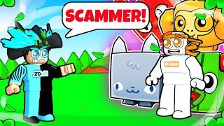 THEY *SCAMMED* ME IN PET SIMULATOR X... (OOF)