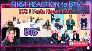 FIRST REACTION to BTS 2021 Festa Room Live