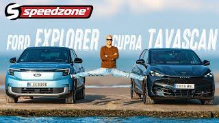 Ford Explorer vs. Cupra Tavascan: Rokonok egymás ellen - Speedzone teszt