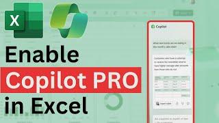 How to Enable Microsoft Copilot Pro in Excel