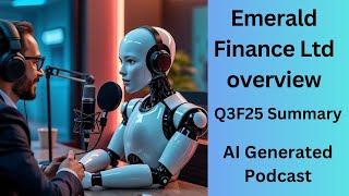 Emerald Finance Ltd overview | Q3F25 result summary | Podcast | AI-Generated