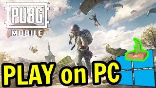  How to PLAY PUBG MOBILE on PC ▶ DOWNLOAD and INSTALL