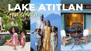 GUATEMALA VLOG PART 2: Our Stay on Lake Atitlan! | Room Tour, Exploring the City with Kids & More