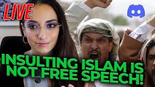 Insulting Islam isn't freedom of speech Why can't you understand Is it just too difficult for you?