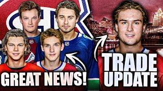 CRAZY NEWS ABOUT LANE HUTSON + JOSHUA ROY TRADE UPDATE (Montreal Canadiens Updates)