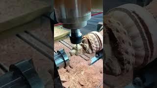 Đục tượng trên máy đục phẳng #máy_cnc_đông_phương #máy_đục_gỗ_cnc