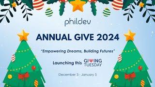 PhilDev Annual Give 2024 Official Launch