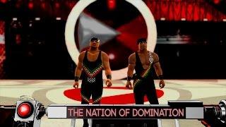 WWE 2K16 - Nation of Domination  Entrance [1080p]