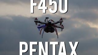 DJI F450 with Pentax WG3