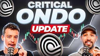  Critical Ondo Finance Update - The Next Top 25 Coin Working With BlackRock, Trump, and Mastercard.