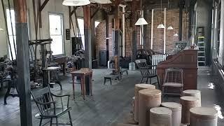 A quick look inside of Thomas Edison's "vacation" workshop from Fort Myers